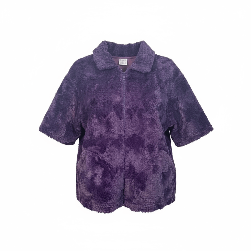 Amethyst Plush short Sleeve Shirt - Closet No. 11
