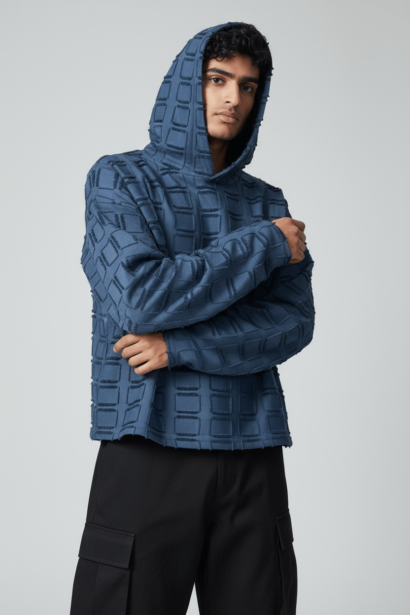 Grid Hoodie - Closet No. 11